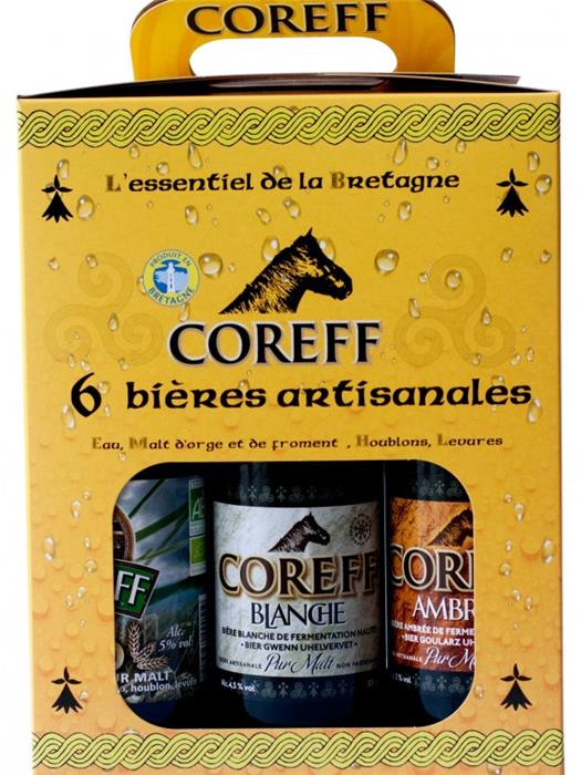 COFFRET 6 x 33CL BIERE COREFF SAISONS - ROI DE BRETAGNE
