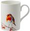 Chope en porcelaine Bone China décor Rouge Gorge collection Lucy Birds 300ml