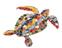 TORTUE DE MER MOSAIQUE 12 CM