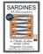 TORCHON 47 x 64 cm SARDINES MILLESIMEES