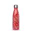 BOUTEILLE ISOTHERME INOX 750ML FLEUR ROUGE