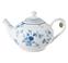 THEIERE PORCELAINE 1.6L LAURA ASHLEY BLUE DIVERS