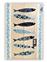 TORCHON 47 x 64 cm SARDINES FLEURIES