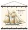 KAKEMONO BATEAU LA RECOUVRANCE  1817   3 Dimensions au choix