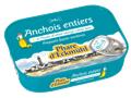 ANCHOIS ENTIERS A L´HUILE D´OLIVE VIERGE EXTRA BIO 115G PHARE D´ECKMUHL