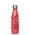 BOUTEILLE ISOTHERME INOX 500ML FLEUR ROUGE