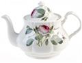 THEIERE PORCELAINE 1L REDOUTE ROSES