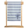 TORCHON 50 x 72 cm TOILE A MATELAS HOMARD BLEU