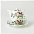 THEIERE PORCELAINE 0.40L EGOISTE REDOUTE ROSE