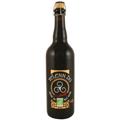 Bière brune artisanale au blé noir bio TELENN DU 75cl 4.5°