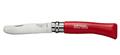 COUTEAU OPINEL N°7 BOUT ROND ROUGE