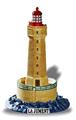 Phare de Bretagne miniature LA JUMENT hauteur 12 cm