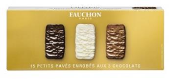 PETITS PAVES ENROBES AUX 3 CHOCOLATS 150G