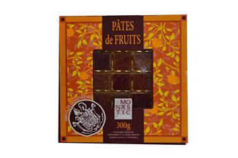 PATES DE FRUITS COFFRET JAUNE 300GR