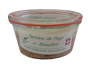 TERRINE AU BEAUFORT PUR PORC 185G