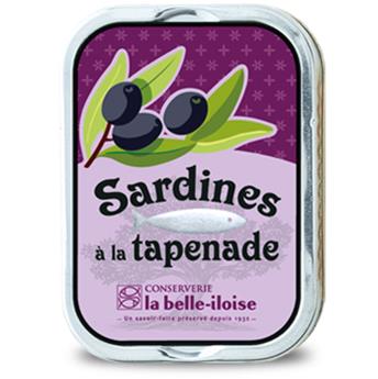 SARDINES A LA TAPENADE 115G BELLE ILOISE