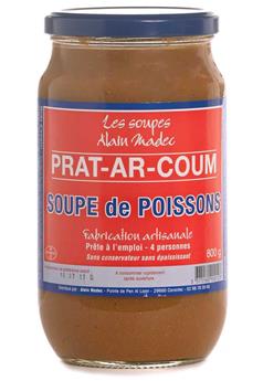 SOUPE  POISSONS 800G PRAT AR COUM