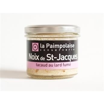 NOIX DE ST JACQUES TACAUD AU LARD FUME 80G PAIMPOLAISE