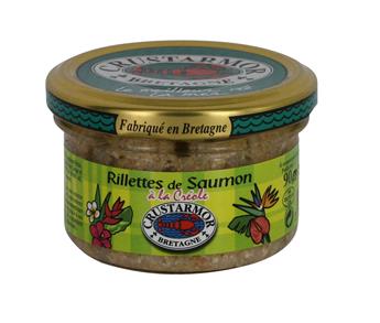 Rillettes de saumon à la créole 90g