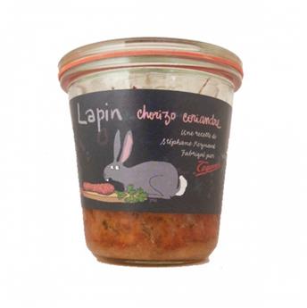 VERRINE CHAUD LAPIN 200G