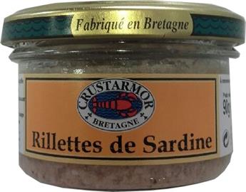 RILLETTES DE SARDINES 90G CRUSTARMOR