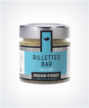 RILLETTES BAR SAUVAGE A LA TRUFFE 90G