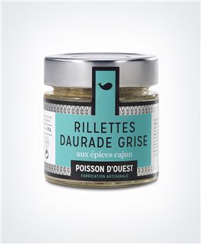 RILLETTES DAURADE GRISE AUX EPICES CAJUN 90G