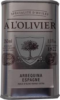 HUILE D´OLIVE ARBEQUINA DOUCE 25 CL