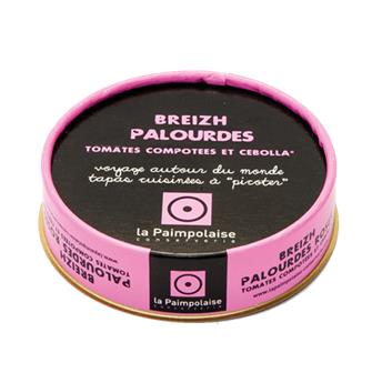 TAPAS BREIZH PALOURDES ROSES TOMATES ET CEBOLLA 100G PAIMPOLAISE