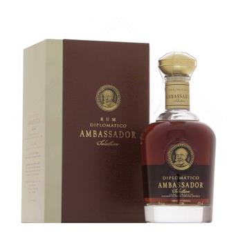 Diplomatico Ambassador, rhum artisanal du Vénézuela au miel de canne et vanille.12 ans d´âge 70cl 47°