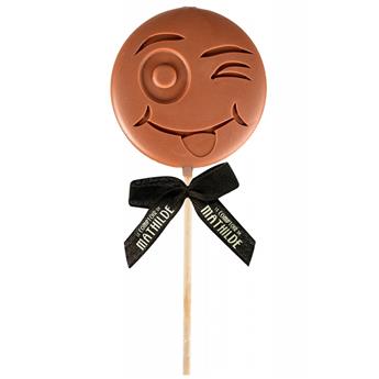 Sucette artisanale chocolat au lait Emotichoc 40g