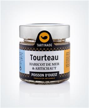 RILLETTES TOURTEAU HARICOT DE MER ET ARTICHAUT 90G