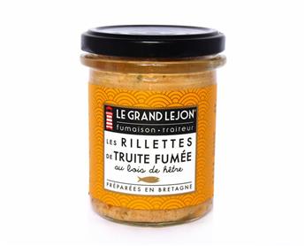 RILLETTES DE TRUITE FUMEE 170G LE GRAND LEJON