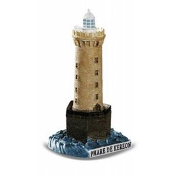 Phare de Bretagne miniature KEREON hauteur 11.5cm