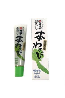 Véritable wasabi en pâte, condiment relevé typique de la cuisine japonaise 42g