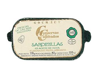 SARDINES A L´HUILE D´OLIVE 16/22 125ML