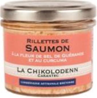 RILLETTES DE SAUMON SAUVAGE 90G