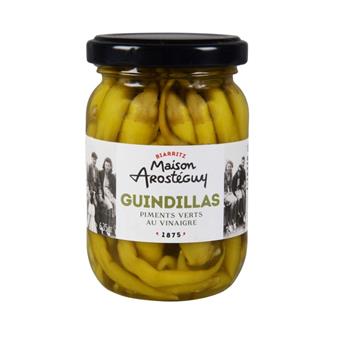 GUINDILLAS PIMENTS VERTS AU VINAIGRE 180G/75G