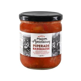 PIPERADE BASQUAISE AU PIMENT D´ESPELETTE 380G