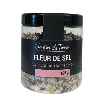 FLEUR DE SEL AUX AROMATES DE LA MER 125G