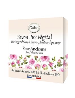 SAVON PUR VEGETAL 100G Rose Ancienne