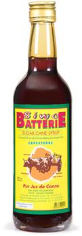 Sirop de batterie, jus de canne réduit traditionnel de Guadeloupe 50cl