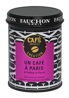 CAFE MOULU UN CAFE A PARIS BOITE METAL 125G FAUCHON