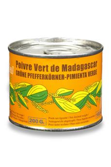 Poivre vert de Madagascar au naturel 200g