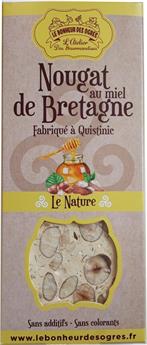 NOUGAT 80 G AU MIEL DE BRETAGNE NATURE