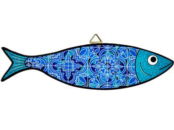 SARDINE MURALE Bleu