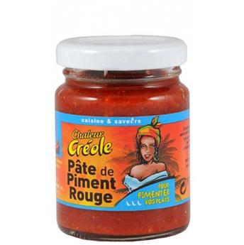 PATE DE PIMENT ROUGE CHALEUR CREOLE 100G