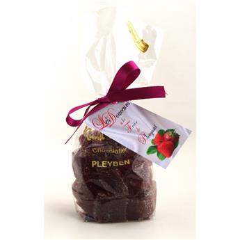 PATES DE FRUIT A LA FRAISE DE PLOUGASTEL 200G