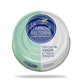 RILLETTES DE THON A L´ALGUE WAKAME 78G CBP