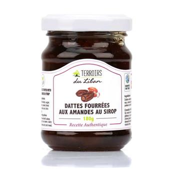 DATTES FOURREES AUX AMANDES AU SIROP 180G